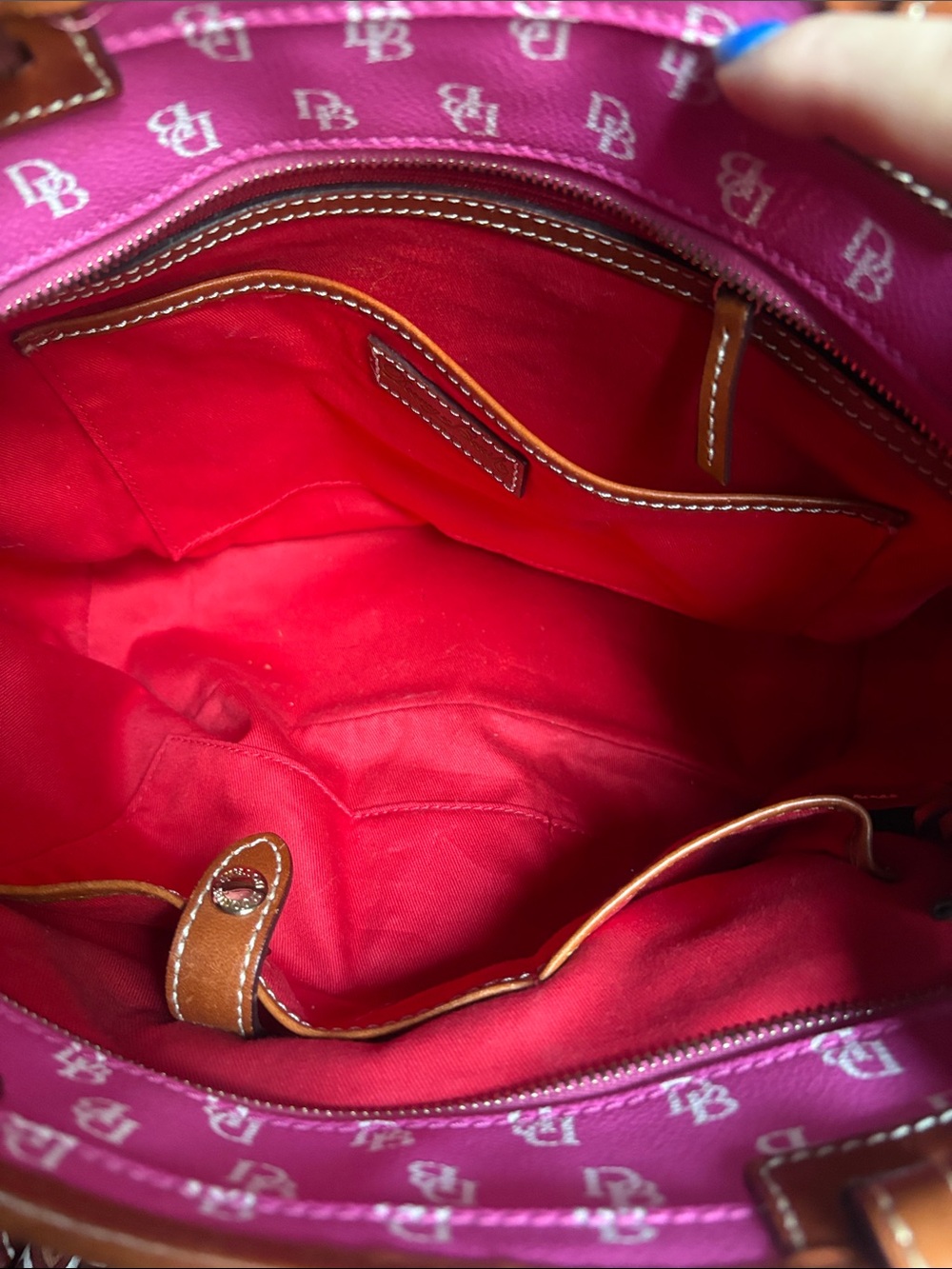 Dooney & Bourke Gretta  Leisure Shopper Pink - Picture 4 of 5